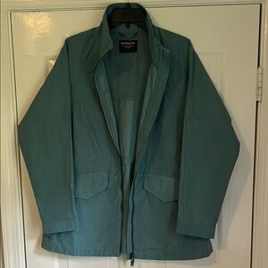 Athleta jacket sage green medium windbreaker nwot